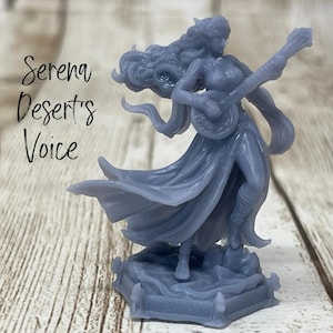 Serena Desert&#39;s Voice | Female | Bard | Elf | Primed or Unprimed | D&D | Dungeons and Dragons 5e | Pathfinder-