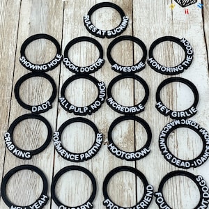 Dimension 20 Quote Condition Markers | Rings | D&D | Dungeons and Dragons | Role Playing Game | Miniature