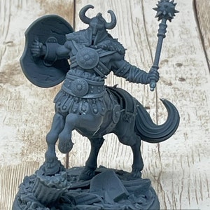 Siphus, the Hand of God Gladiator Miniature: D&D, Pathfinder, Primed/Unprimed