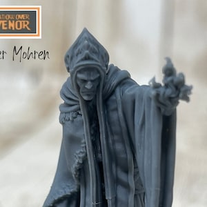 Father Mohren | Human | Sorcerer | Warlock | Cleric | Male | Tabletop Miniatures | The Shadow Over Ravenor | Dungeons and Dragons 5e-