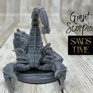 Giant Scorpions | Sands of Time | Monster | Egyptian | Tabletop Miniature | D&D Dungeons and Dragons 5e | Pathfinder-