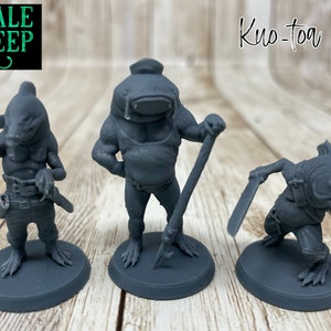 Kuo-toa | FishFolk | Pirate | Male | A Tale of the Deep | Tabletop miniatures | Hero |  D&D | Dungeons and Dragons 5e-