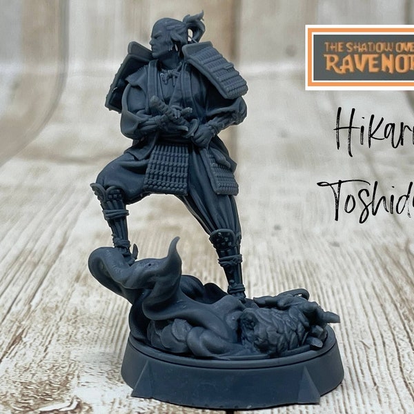 Hikari Toshida Tabletop Miniatures |  Samurai | Shadow over Ravenor | D&D Dungeons and Dragons 5e | Pathfinder