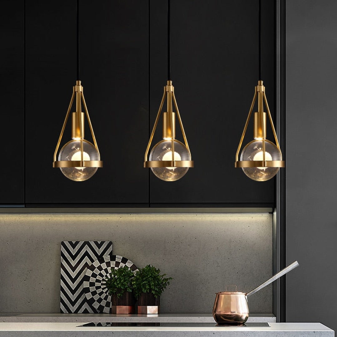 Mid Century Modern Pendant Lights Etsy