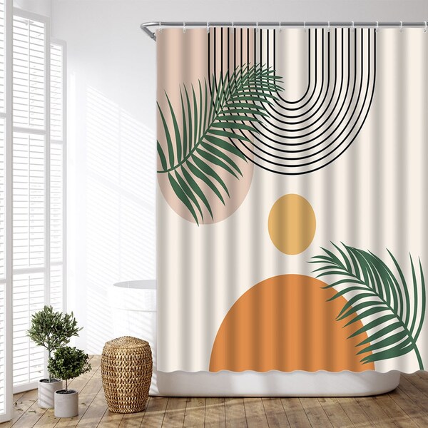 Mid Century Shower Curtains Etsy