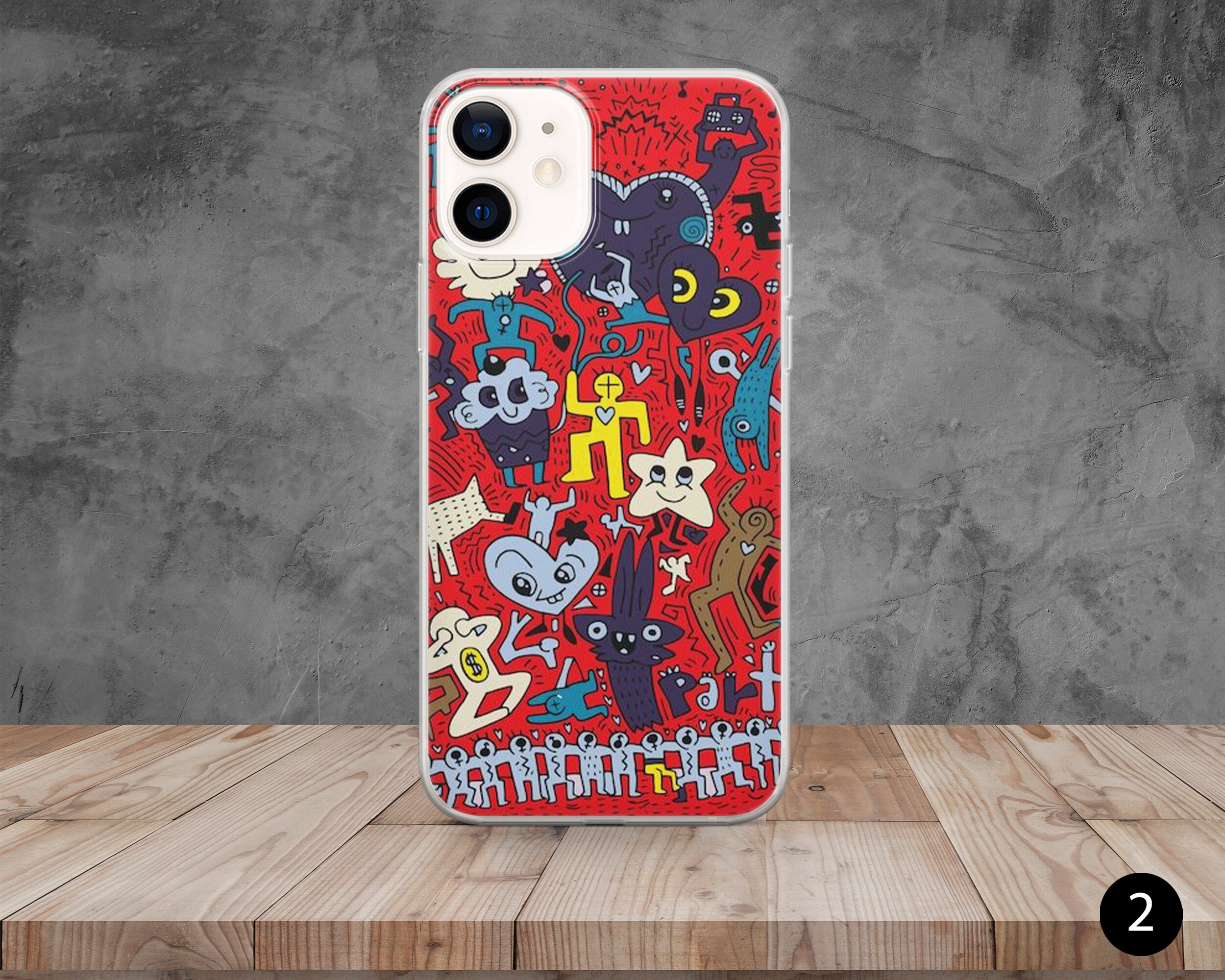 Keith Haring Phone Case Keith Phone Cover for Iphone 14 13 Etsy UK