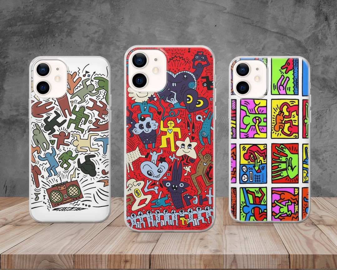 Keith Haring Phone Case Keith Phone Cover for Iphone 14 13 Etsy UK