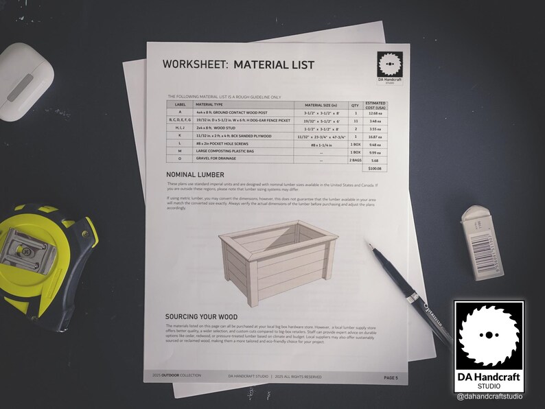 DIY Garden Planter Box Build Plans - Professional Woodworking Plans PDF ...