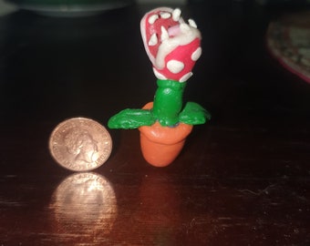 Mini figure super mario plant Nintendo gift