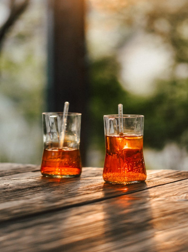 Aperol Spritz Glass - fun & sustainable - the perfect gift idea in a nice box - 1 piece WITHOUT glass straw image 4