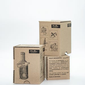Aperol Spritz Glass - fun & sustainable - the perfect gift idea in a nice box - 1 piece WITHOUT glass straw image 2