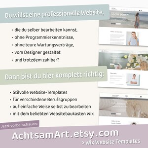 Wix website template perfect for Virtual Assistants & Service Providers - Create your own website Ready-to-use website template image 9