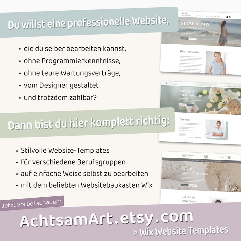 Wix website template perfect for Virtual Assistants & Service Providers - Create your own website Ready-to-use website template image 9