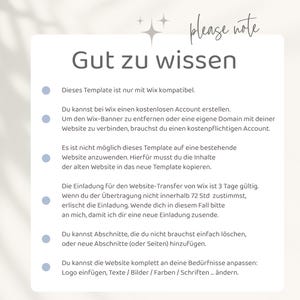 Wix website template perfect for Virtual Assistants & Service Providers - Create your own website Ready-to-use website template image 7