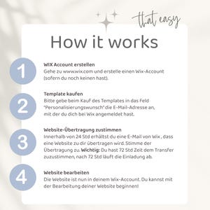 Wix website template perfect for Virtual Assistants & Service Providers - Create your own website Ready-to-use website template image 6