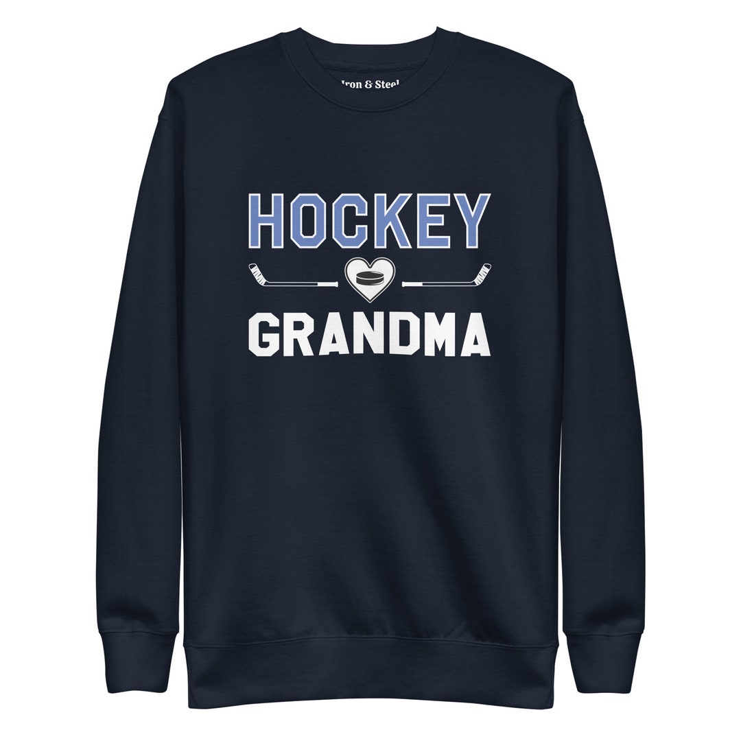 Hockey grandma hoodie Clearance