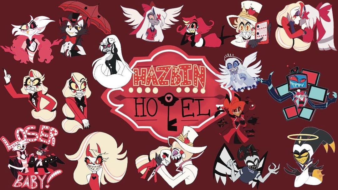 Hazbin Hotel - Sticker Sets - Etsy
