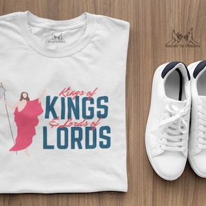 King of Kings Christian Graphic T-Shirt: Jesus Victory Design