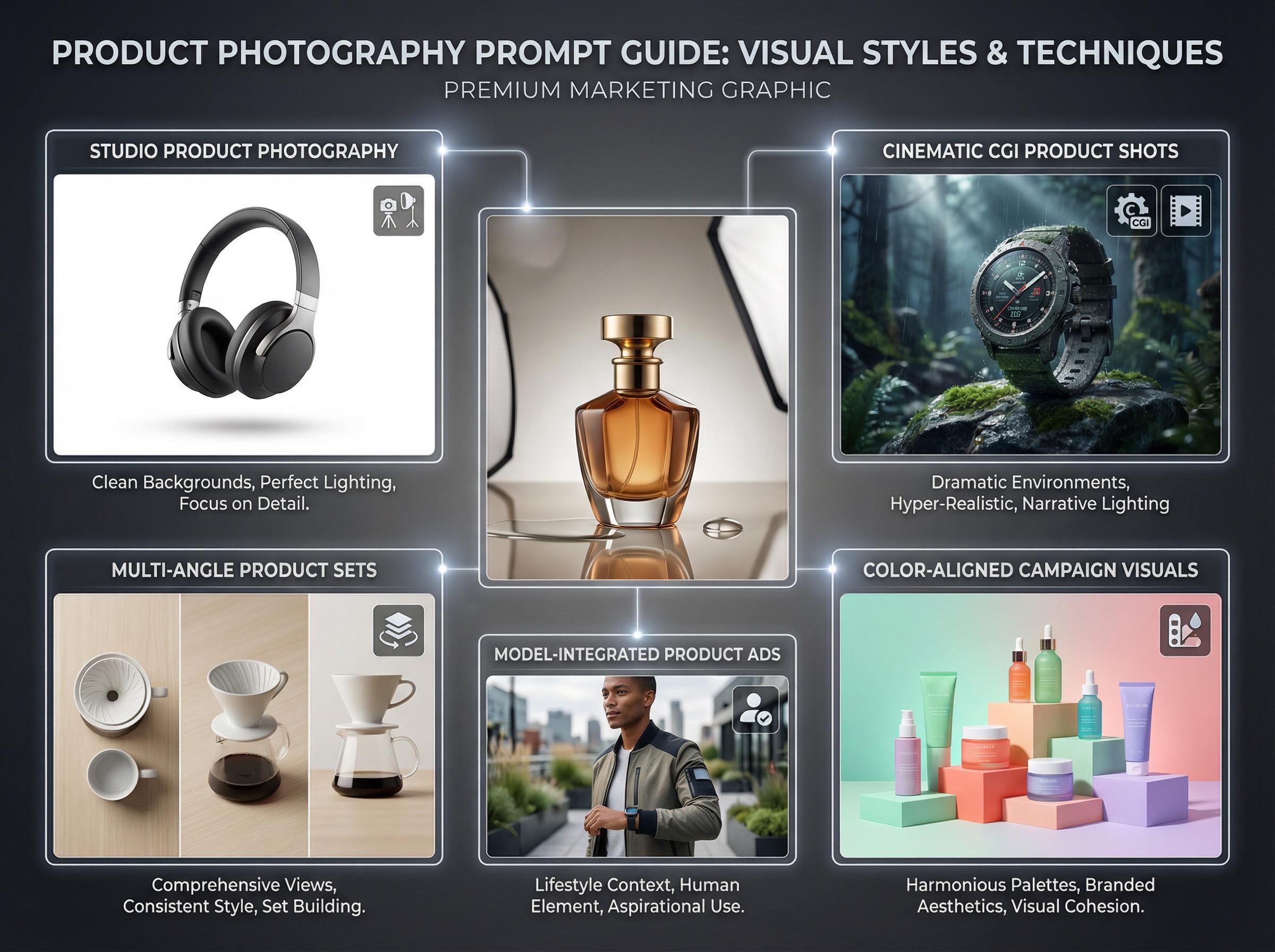 Nano Banana Pro Product Photography Prompts Pack | Create Stunning ...