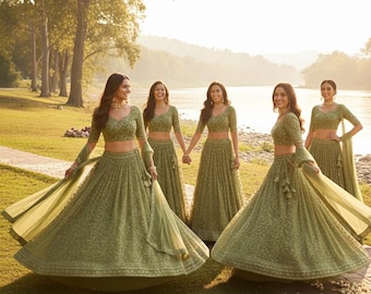 Pistachio Green Pakistani Bridal Maxi Dress | Hand Embroidered Indian  Wedding Nikkah Walima Outfit - Etsy