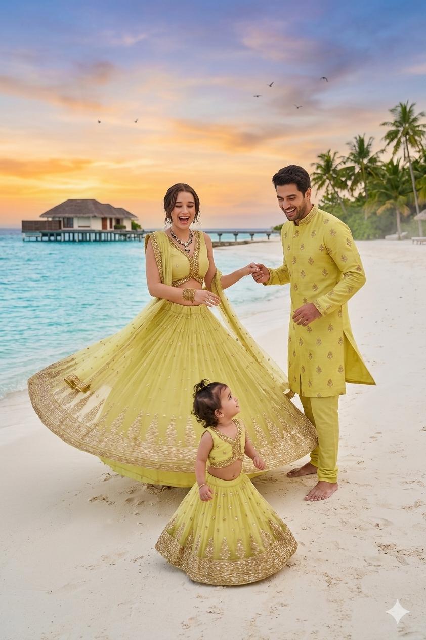 Indian Couple Engagement Outfit - Etsy