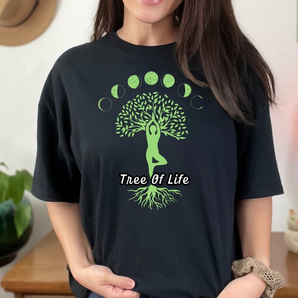 Chemise Tree of Life Empowered by Growth tshirt Strength in Unity Feminine Harmony t-shirt Nurturing Nature tee Empowered Spirit t-shirt
