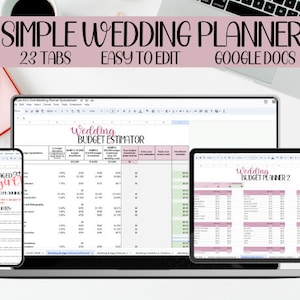 Wedding Planning Spreadsheet, Wedding Budget Spreadsheet, Wedding Planner Google Sheets, Wedding Checklist, Wedding Planning Checklist