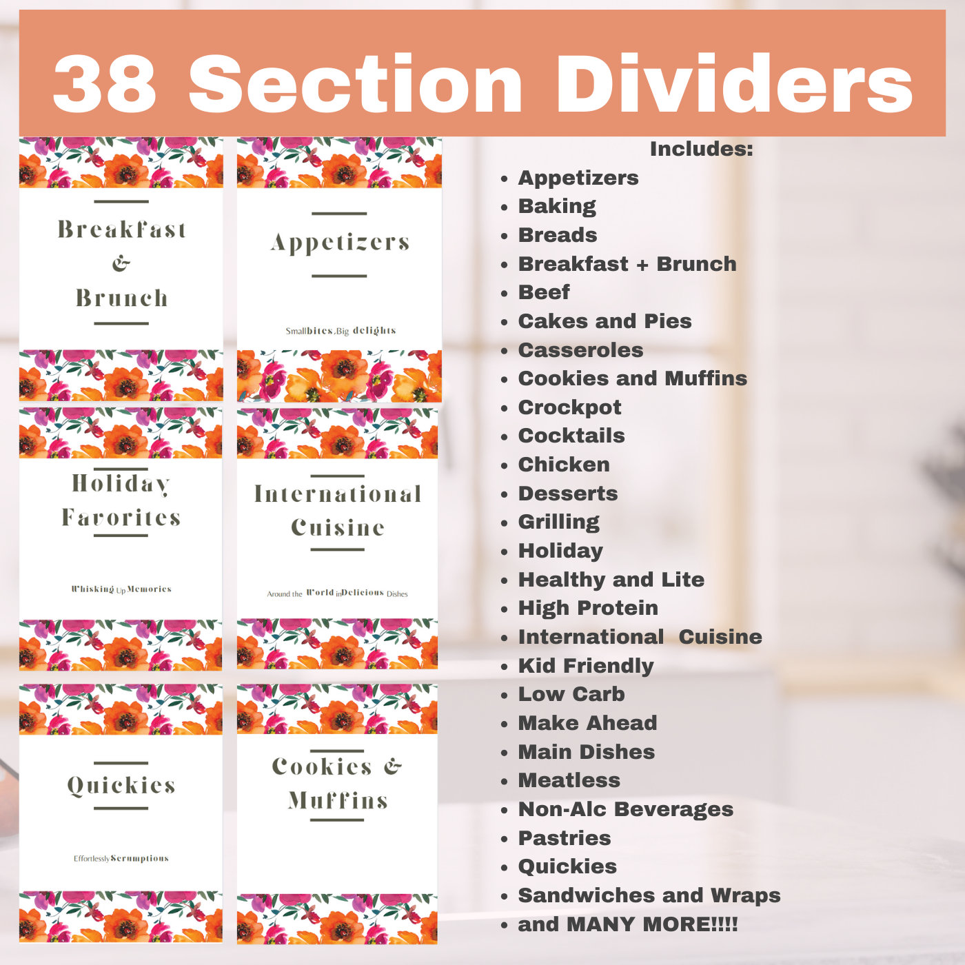 EDITABLE Recipe Binder Template Printable Recipe Template Etsy EDITABLE Recipe Binder Template Printable Recipe Template Etsy