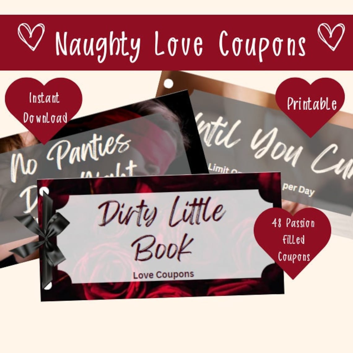 PRINTABLE Naughty Coupon Book Sex Coupons Love Coupons Gifts For Him printable-naughty-coupon-book-sex-coupons-love-coupons-gifts-for-him
