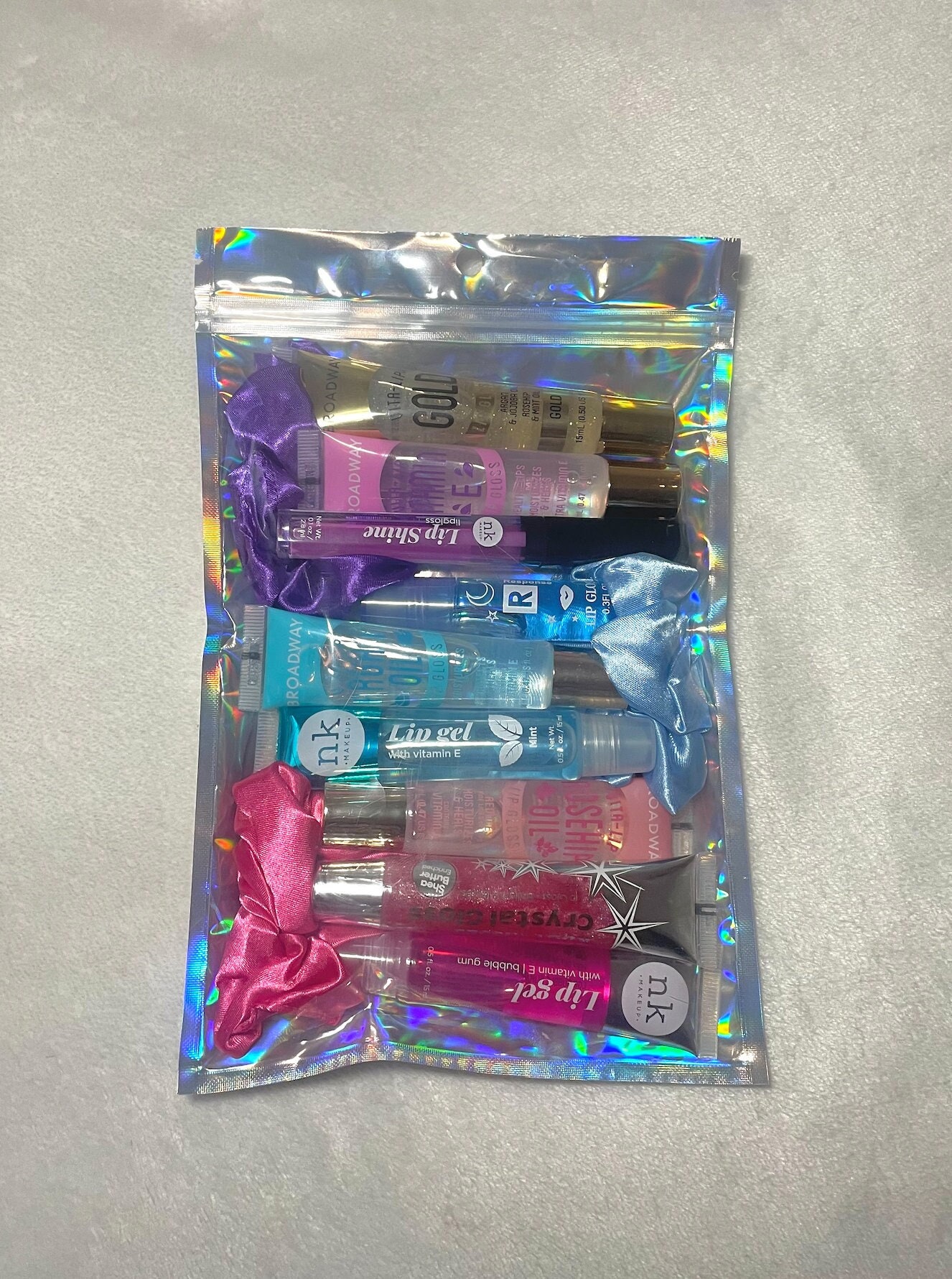 Lip Gloss Scrunchie Baddie Bundle Etsy