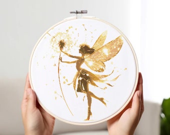 Magic Fairy Cross Stitch Pattern: Enchanted Fantasy Xstitch (PDF)