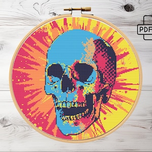 Skull - Cross Stitch Pattern