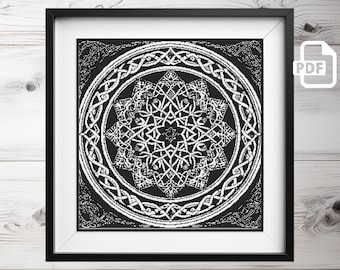 Celtic Knotwork Sampler Cross Stitch Pattern (PDF)