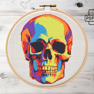 Skull - Cross Stitch Pattern