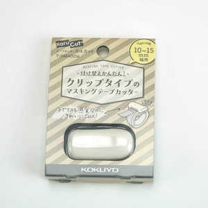 Karu Cut Clip-Type Washi Tape Cutter 10~15 mm - biały