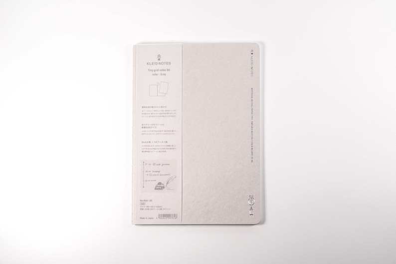Kleid Tiny Grid Notebook B6 - Etsy