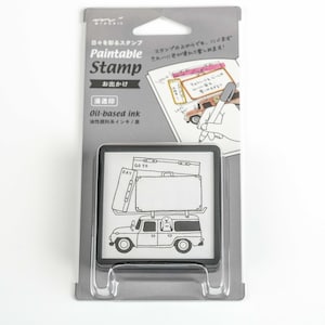 Midori Pre-inked Block Stempel- Ausgehen