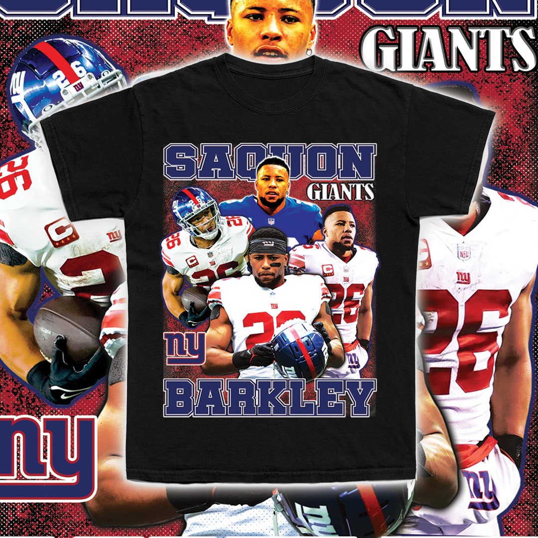 saquon barkley jersey t shirt