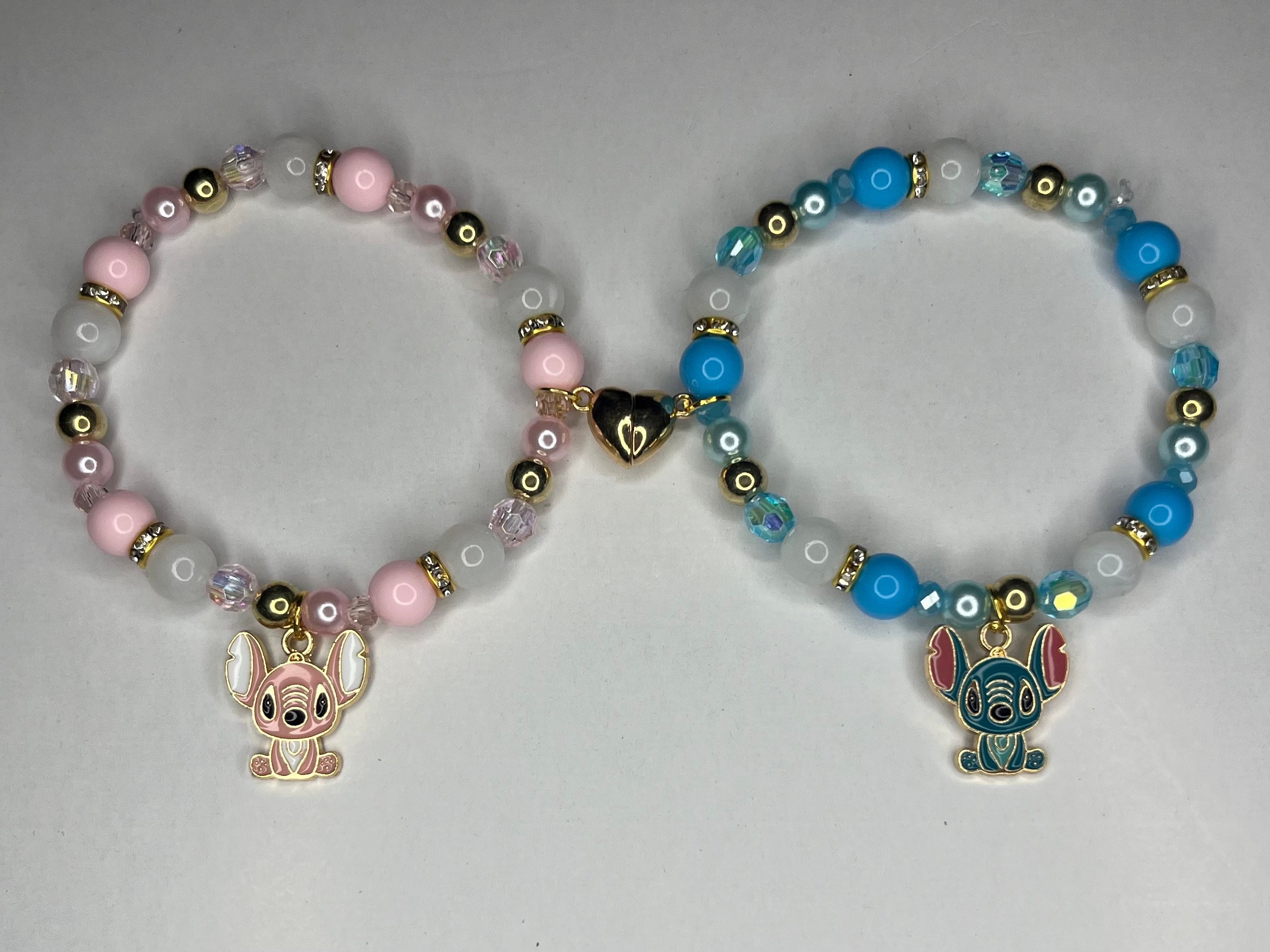 Bracelets assortis Stitch et Angel -  France