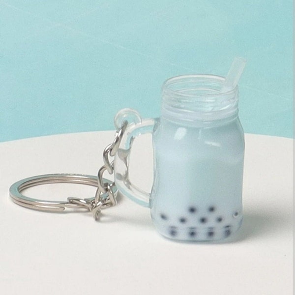 Bubble Tea Keychain Etsy UK