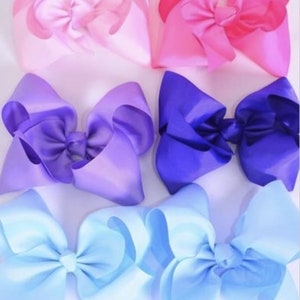 Jumbo Clip Cheer Bow
