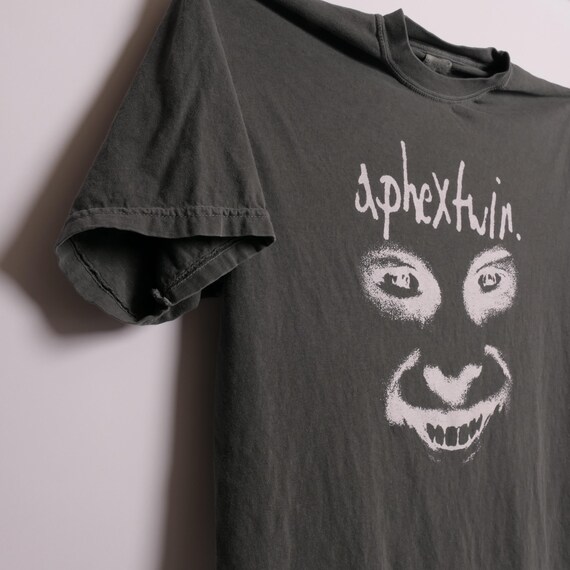 Aphex Twin Tee Come to Daddy Ultra Faded Electronic EDM Jungle