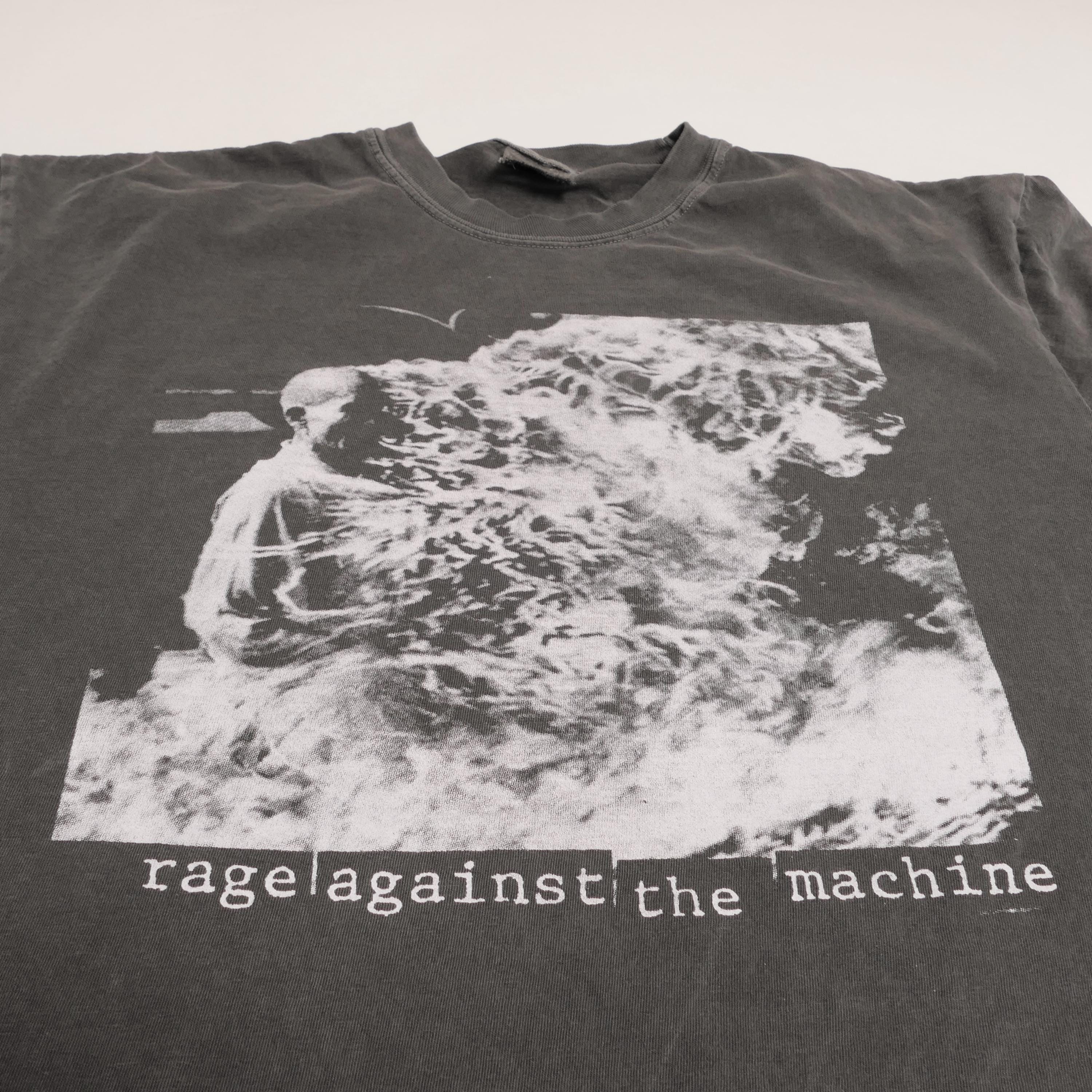 【美品】Rage Against the Machine LOVE Tシャツ RAGE AGAINST THE MACHINE Tシャツ Anger Gift-White | OSOMALO