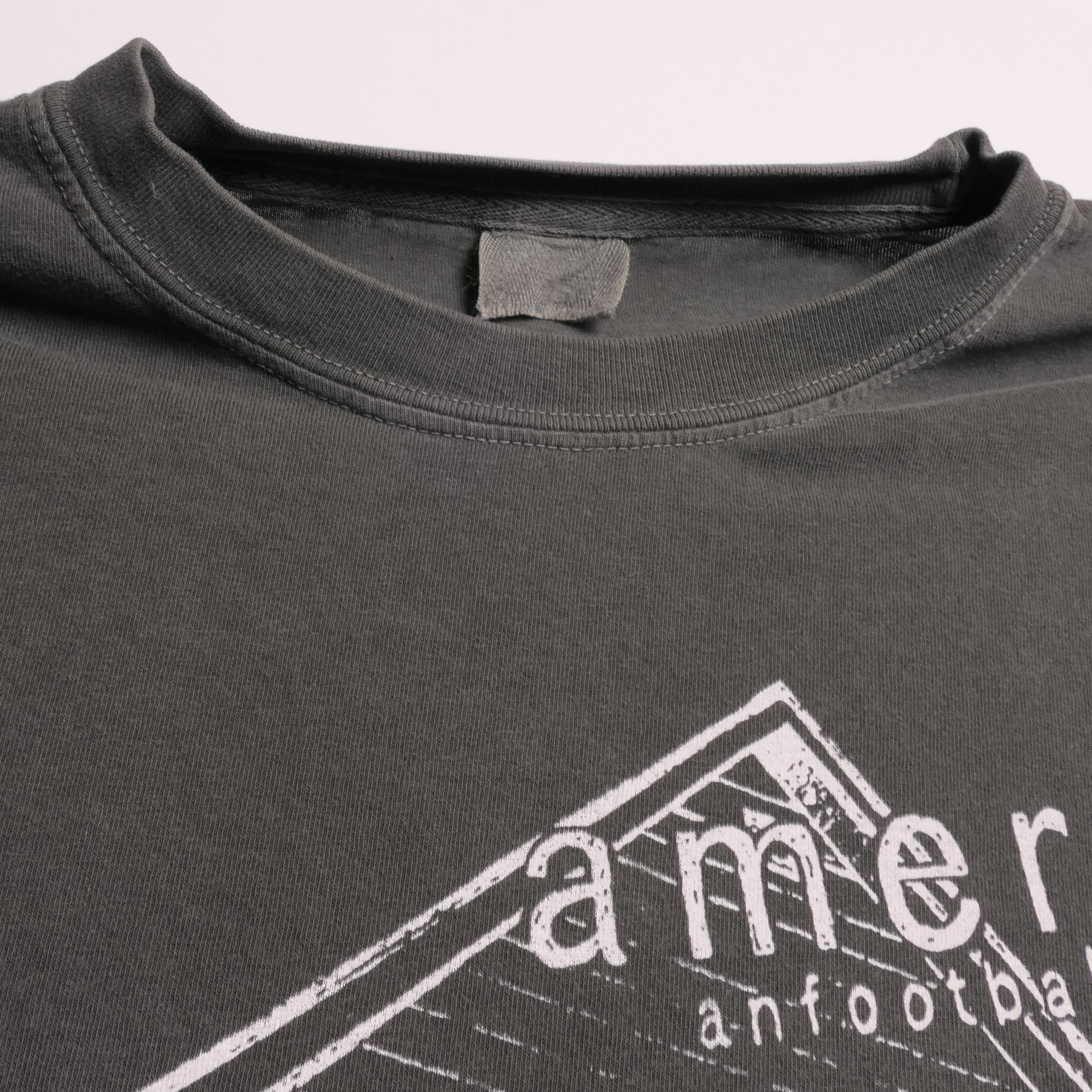 American Football Shoegaze Band Tee Ultra Faded Tour Ambient