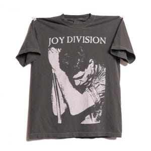 Joy Division Band-tröja Ian Curtis Unknown Pleasures Postpunk New Wave Alternative Rock Noise Grunge Closer Engelska Storbritannien Shoegaze - Medium