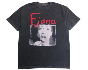 Fiona Apple When The Pawn... Tee Tidal Pop Rock Tour Club 90s Tour Gift Singer Fast As You Can 1990s Band Shirt Ultra Faded T-Shirt - XL