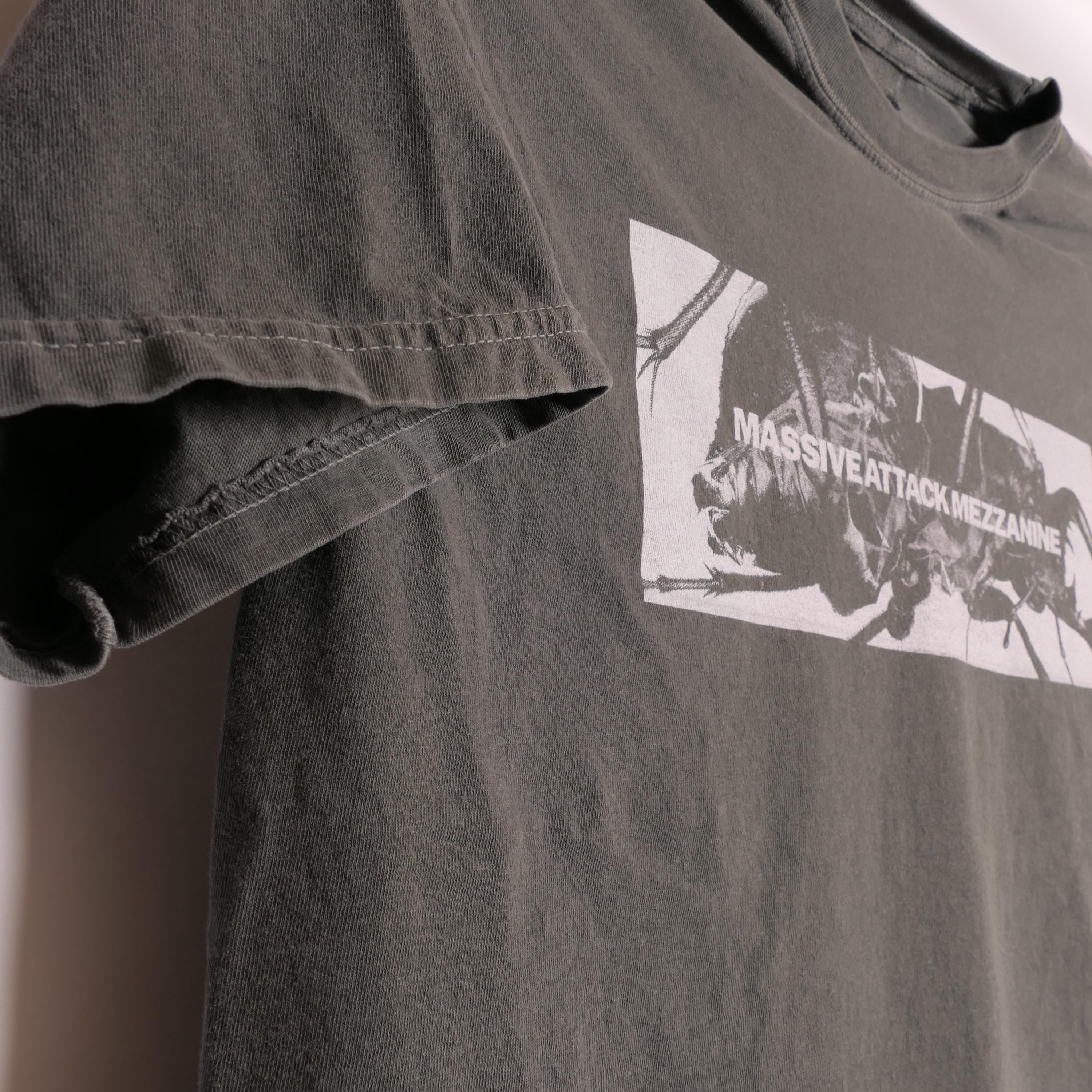 Massive Attack Mezzanine Band Tee English Trip Hop Collective