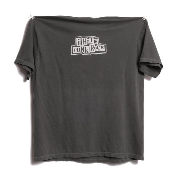 AFI I Hate Punk Rock Band Tee A Fire Inside Girl's Not Grey