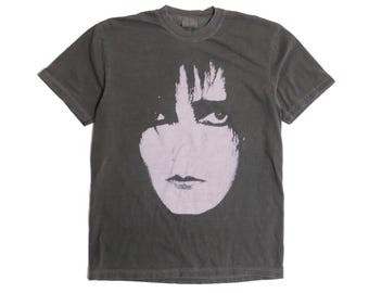 Siouxsie And The Banshees Band Tee Ultra Faded Shoegaze Rock Blind Tour Post Punk Alternative Grunge Goth Cocteau Twins Cure Members - Med