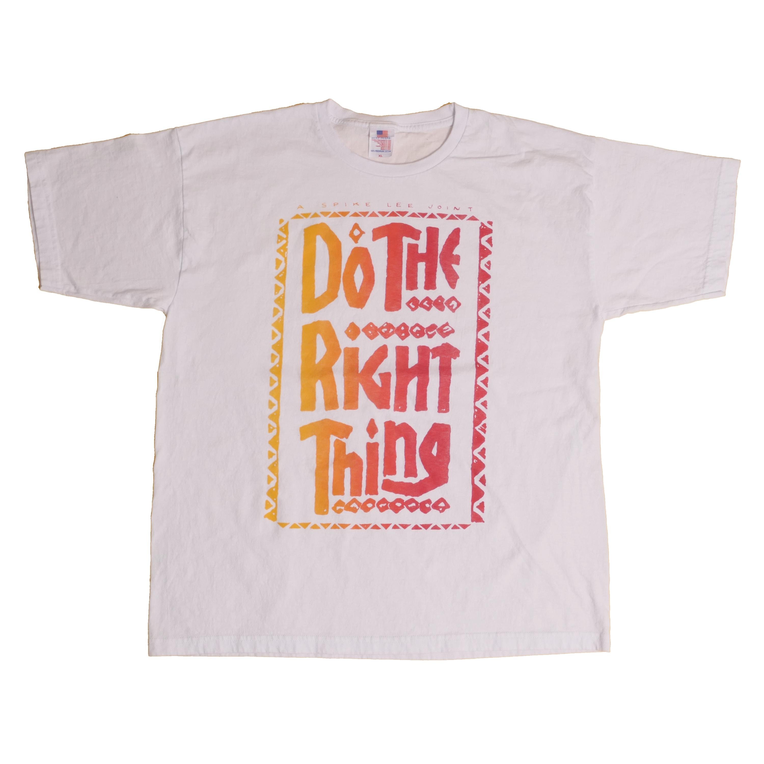 Do the Right Thing Spike Lee Movie Tee 1989 American Comedy-drama 
